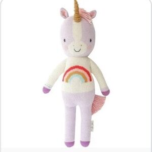 Cuddle & Kind Zoe The Unicorn Knit Stuffed Animal